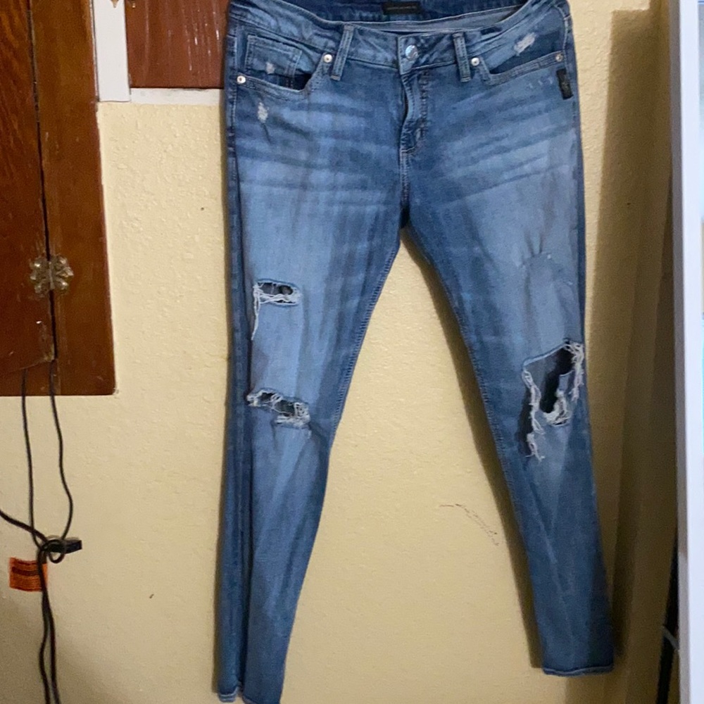 Boyfriend style Silvers W29 L 27